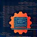 Custom software development icon - OranjeTech